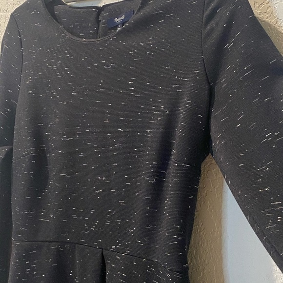 MADEWELL Speckled Long Sleeve Gia Dress - Picture 4 of 11